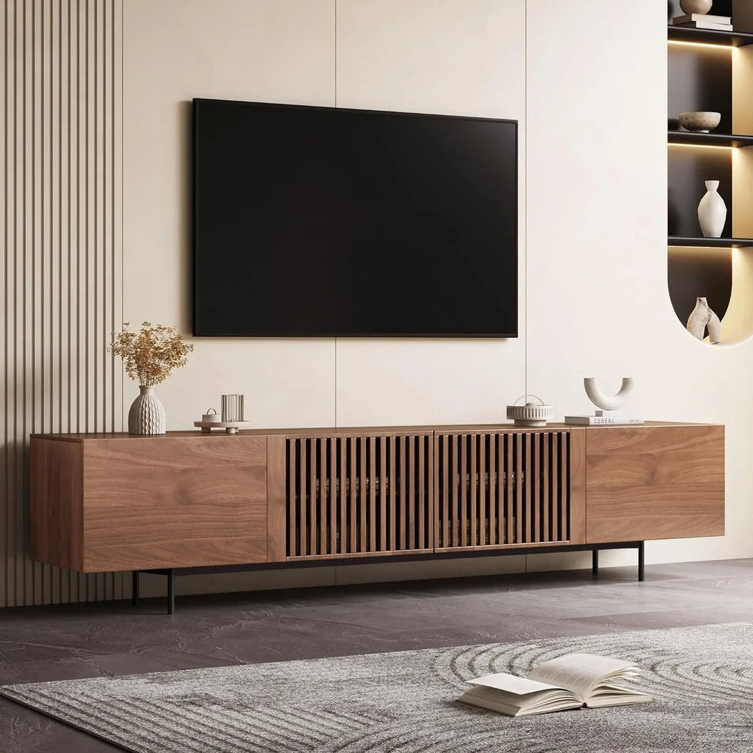 Cullen Retro Walnut TV Console