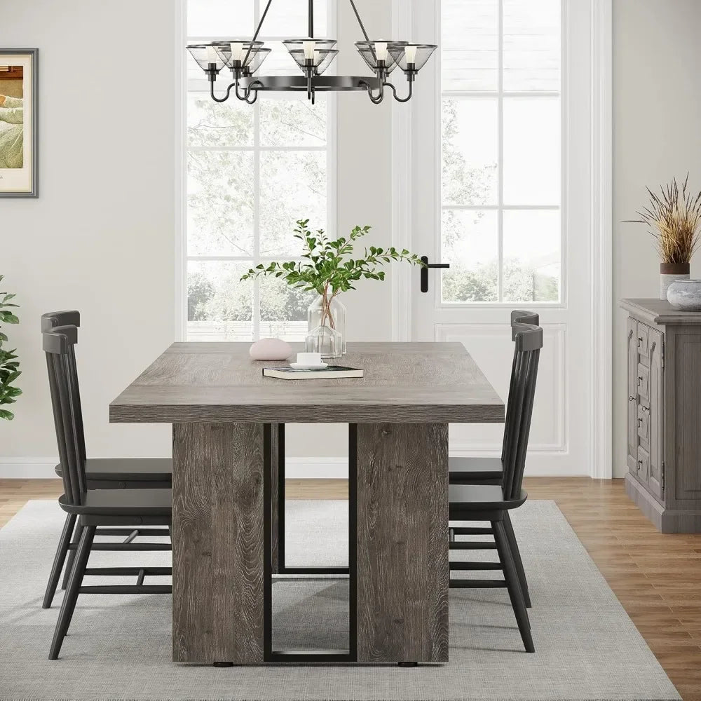 Ella Rustic Farmhouse Dining Table