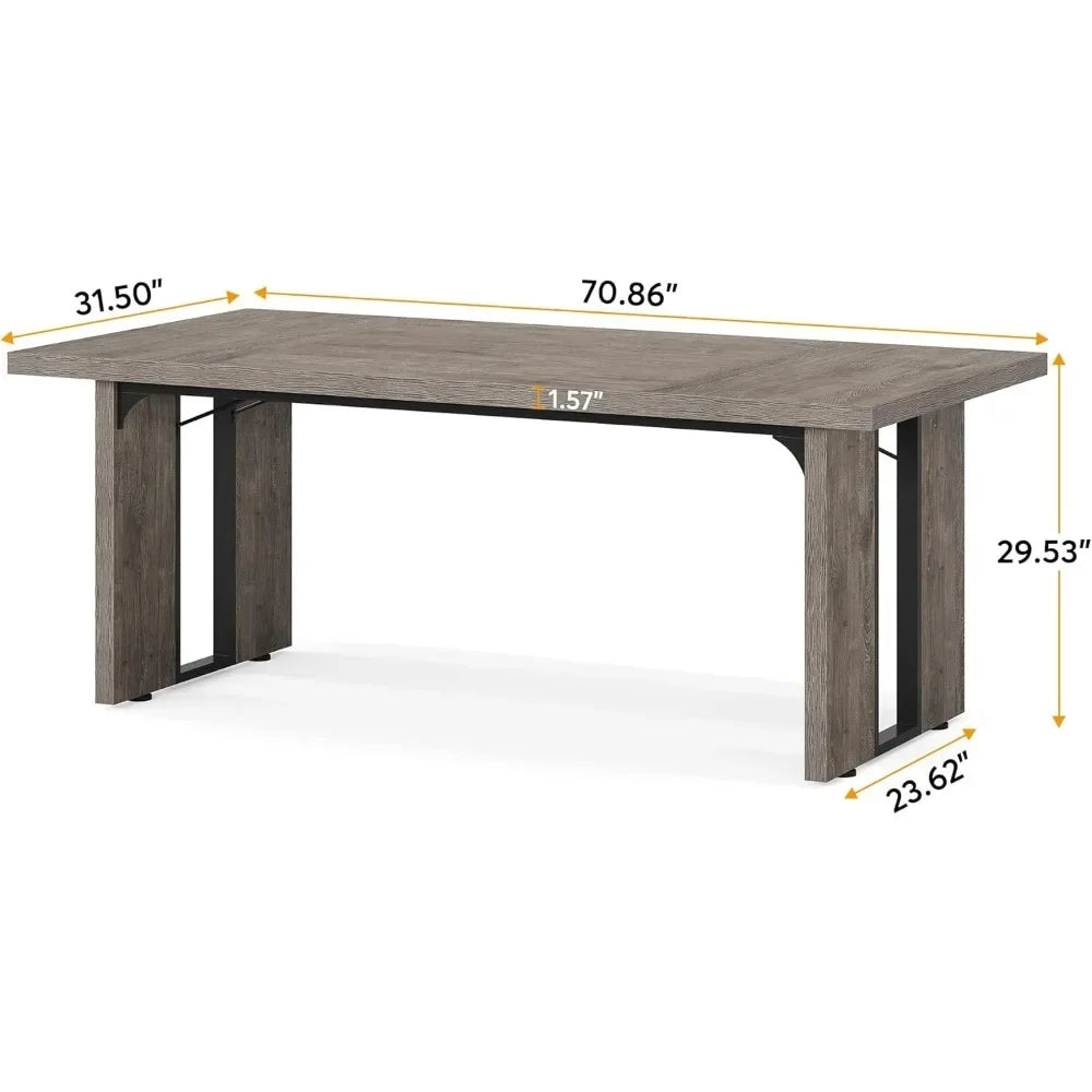 Ella Rustic Farmhouse Dining Table