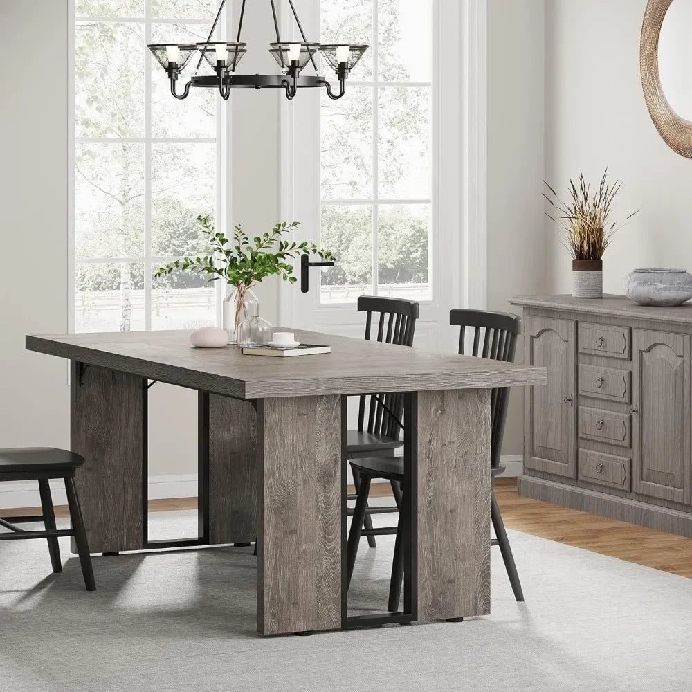 Ella Rustic Farmhouse Dining Table