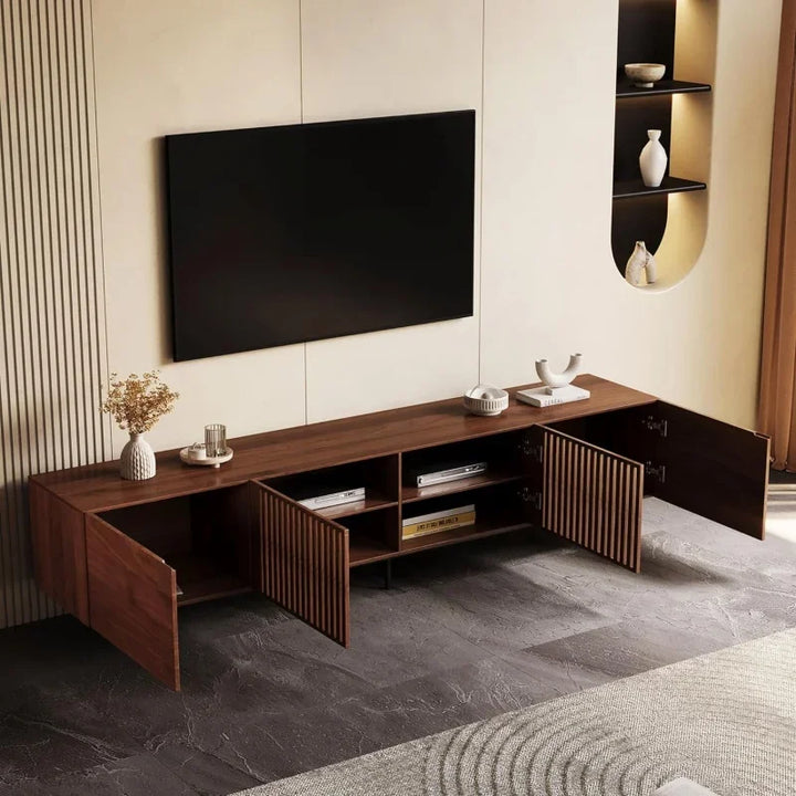 Cullen Retro Walnut TV Console